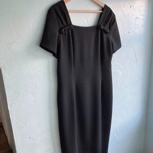 1960's Vintage Talbots Women's Black Dress